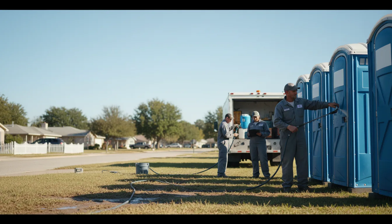 Long-Term Portable Toilet Rental in Ward, AL near me